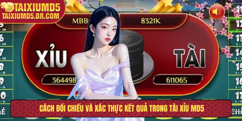 Cách đối chiếu và xác thực kết quả trong tài xỉu MD5