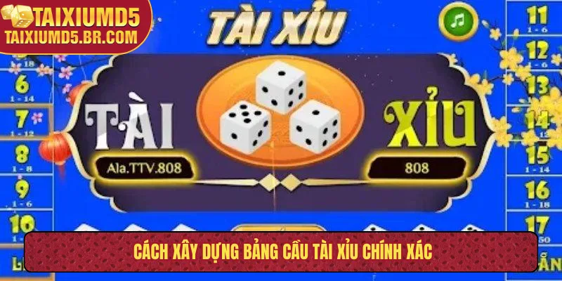 Cách xây dựng bảng cầu tài xỉu chính xác