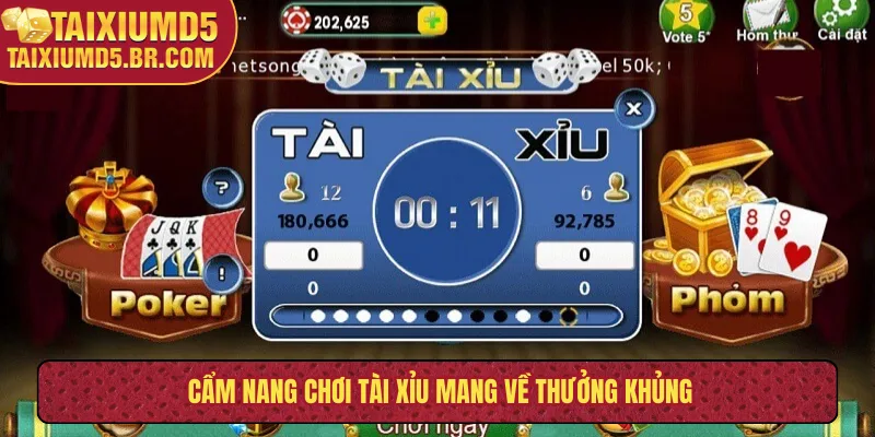 Cẩm nang chơi tài xỉu mang về thưởng khủng