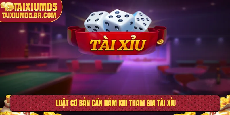 Luật cơ bản cần nắm khi tham gia tài xỉu