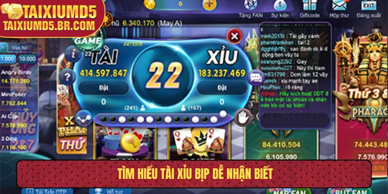 Tìm hiểu tài xỉu bịp dễ nhận biết