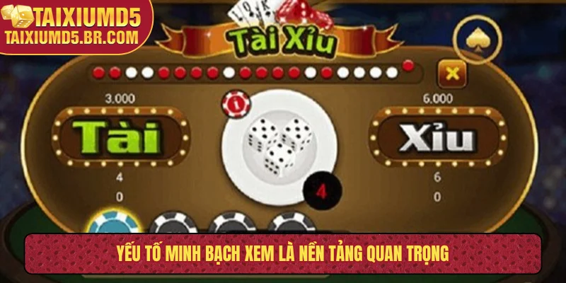 Yếu tố minh bạch xem là nền tảng quan trọng 